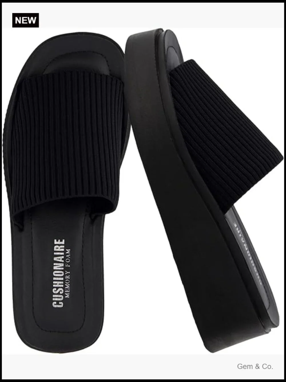 Chunky Platform Sandals with Memory Foam - Comfort Summer Shoes